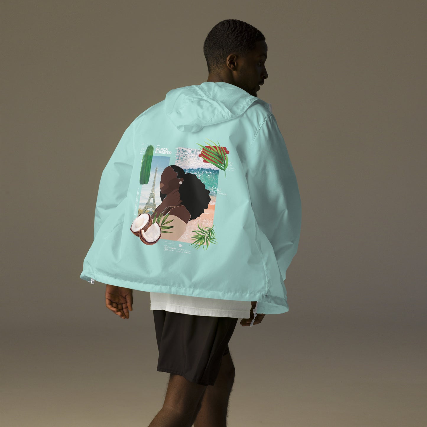 Black Summer windbreaker