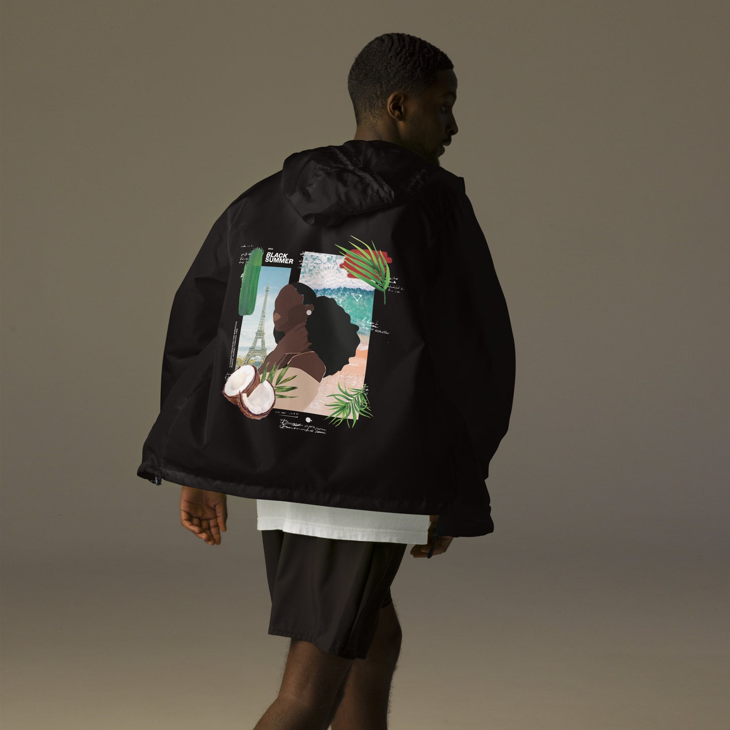 Black Summer windbreaker