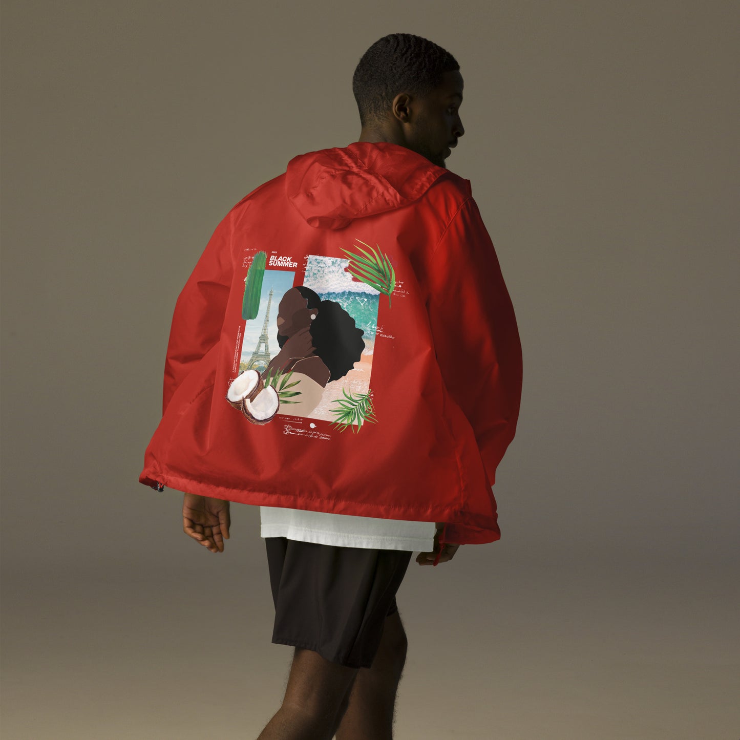 Black Summer windbreaker
